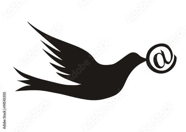 Obraz email brieftaube