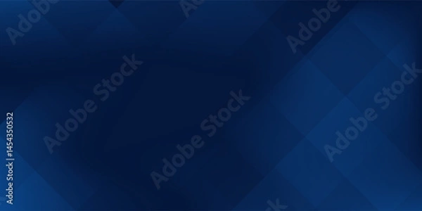 Fototapeta Design black dark navy blue silver abstract pattern background. Geometric shape. Line triangle angle fold polygon diamond 3D illustration abstract