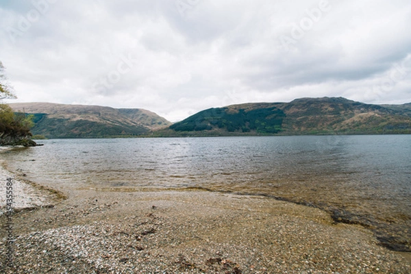 Obraz lake and mountains