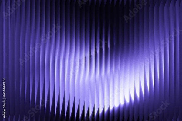 Fototapeta A smooth violet-to-white glass gradient on a black background, evoking a sense of elegance and depth with soft light diffusion and glossy vertical textures.