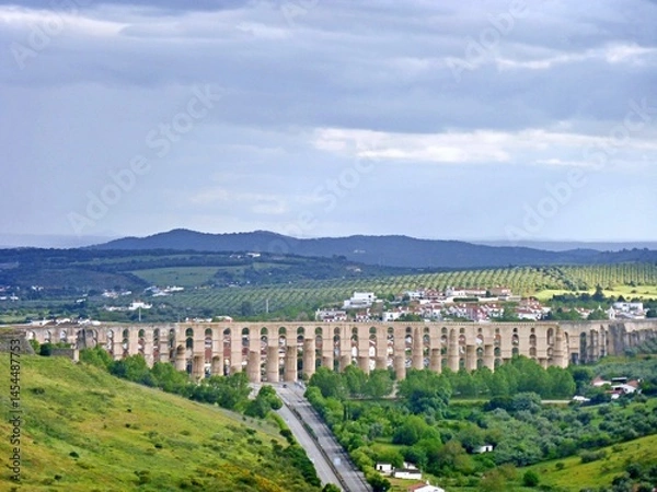 Obraz ROMAN AQUEDUCT IN ELVAS, PORTUGAL