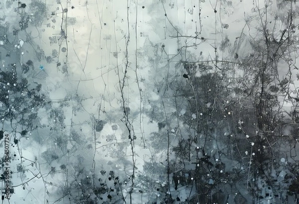 Fototapeta Grunge noise gradient texture for edgy and dynamic designs.