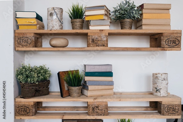 Obraz Shelf from pallet