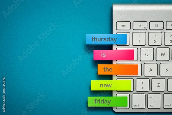 Obraz thursday is the new friday