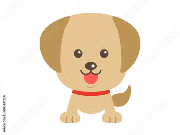 Fototapeta 犬のイラスト