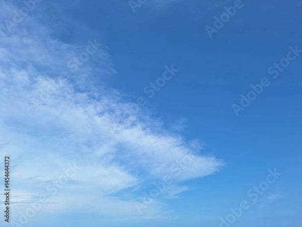 Obraz Blue sky and cloud for natural background.