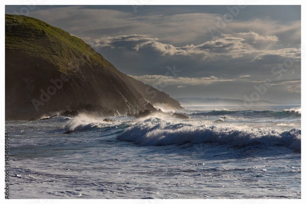 Obraz playa Tagle cantábrico
