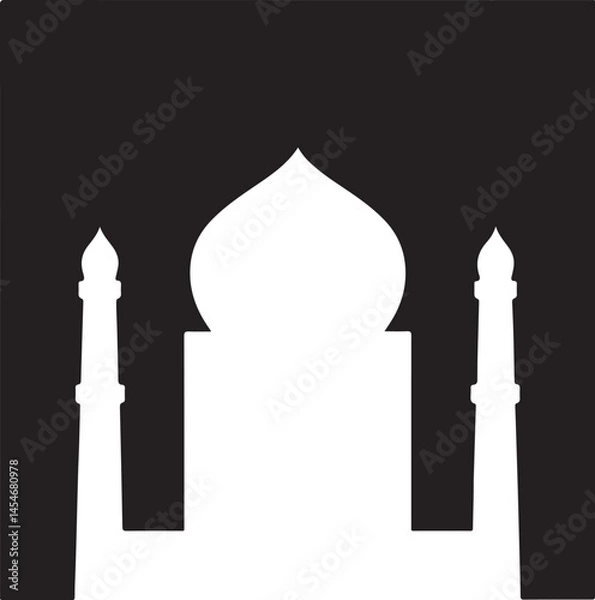 Fototapeta mosque vector