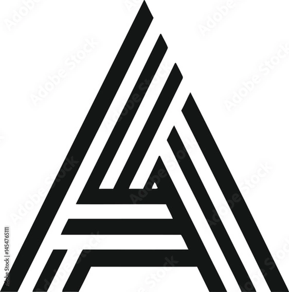 Fototapeta Modern Logo Icon Vector Design for Branding and Creative Projects

