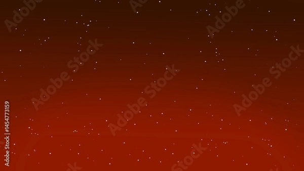 Fototapeta Red Gradient Background with Subtle Sparkling Dust for Design Projects
