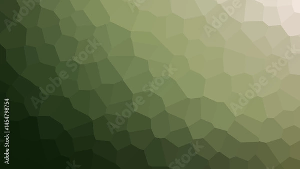 Fototapeta Abstract Green Gradient Crystal Texture Background Design