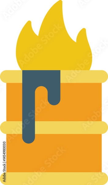 Fototapeta barrel illustration on a white background     