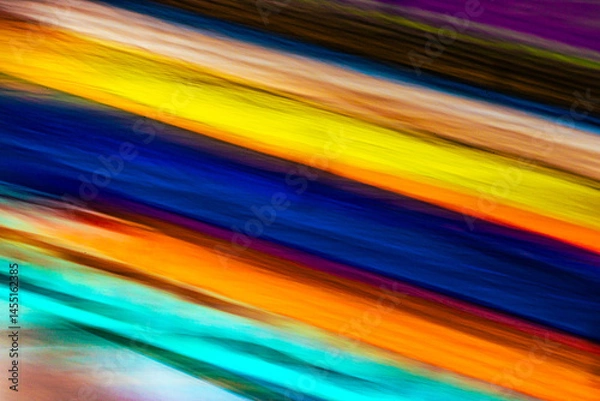 Fototapeta Abstract photography using camera movement.