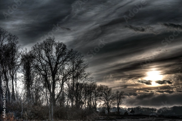 Obraz Stormy Winter Skies