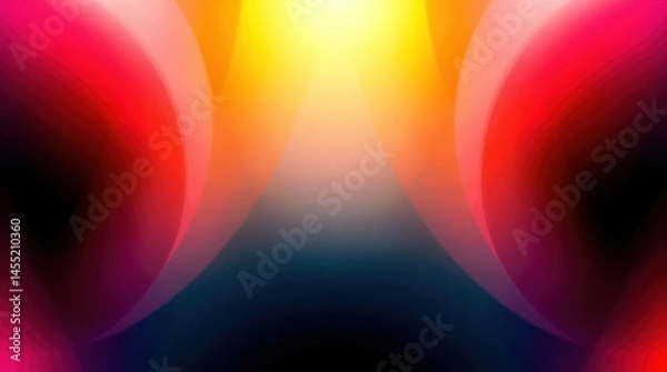 Obraz Abstract vibrant color gradient design