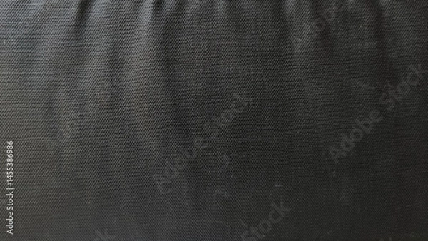 Obraz Black netting cloth material fragment as a background texture composition