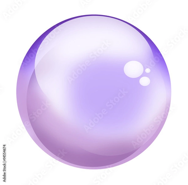 Obraz Seifenblase lila