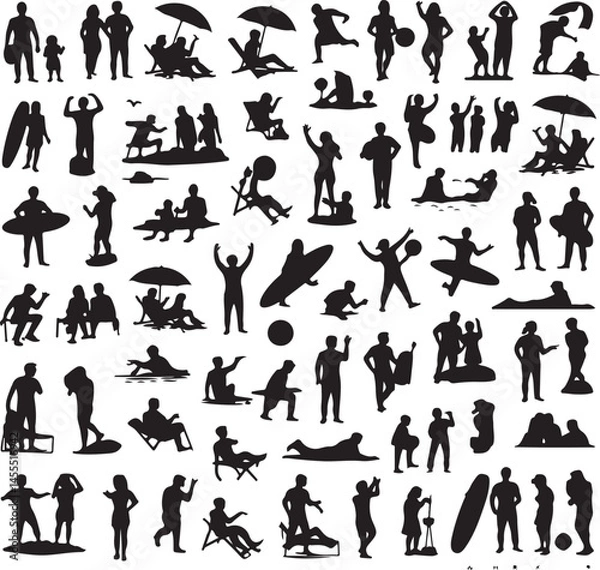 Obraz Beach Day Summer Vibes Silhouette

Sunset at the Seaside Vector Scene

Summer Fun with Friends Silhouette

Palm Trees and Sunlight Illustration

Hot Summer Adventure Silhouette Art