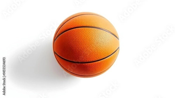 Obraz basketball isolated on white background