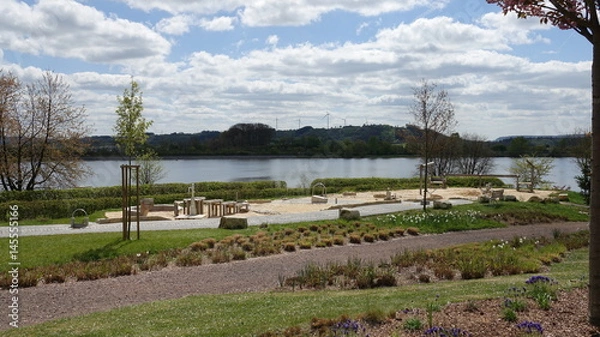 Fototapeta Stausee Losheim