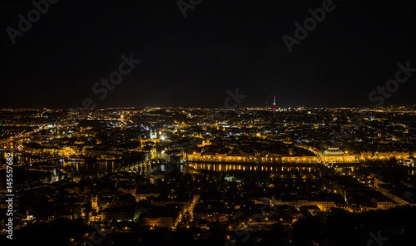 Obraz Karlsbridge by night