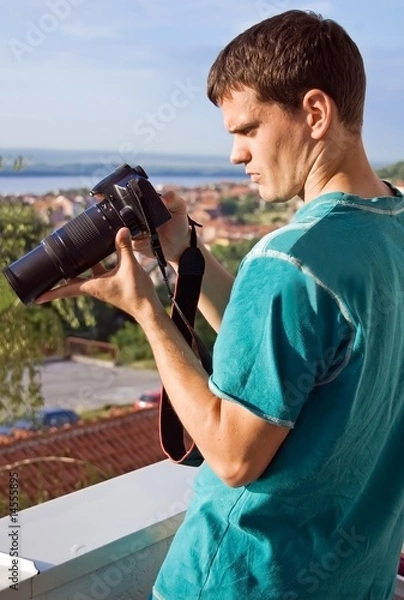 Obraz Young Photographer