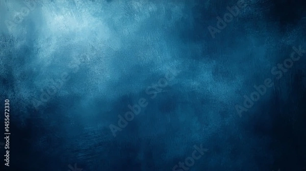 Fototapeta Dark Blue Misty Background Creating a Serene Atmosphere Suitable for Artistic Designs and Presentations During Evening Hours