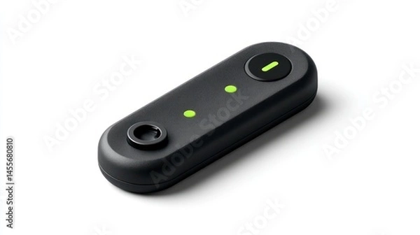 Obraz Compact Remote Control with Illuminated Buttons for Modern Devices