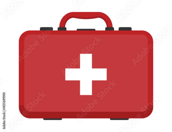 Fototapeta An Essential First Aid Kit is crucial for handling various emergency situations effectively