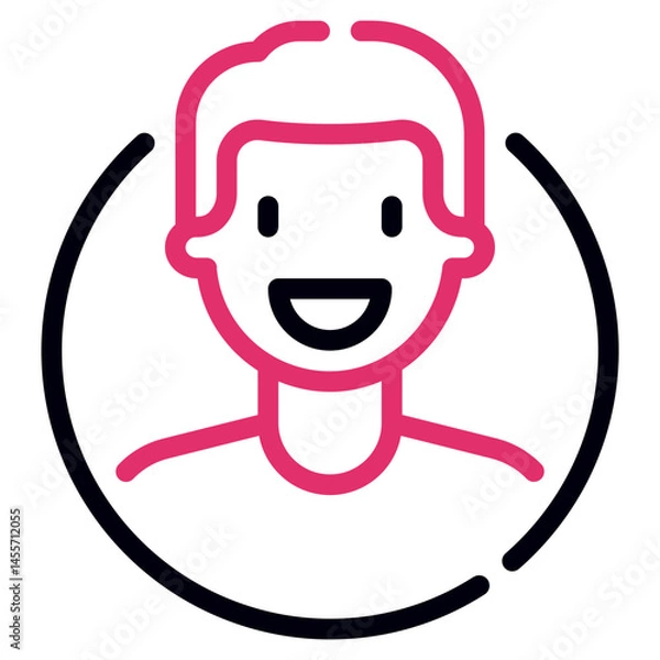 Fototapeta User Profile Icon Design