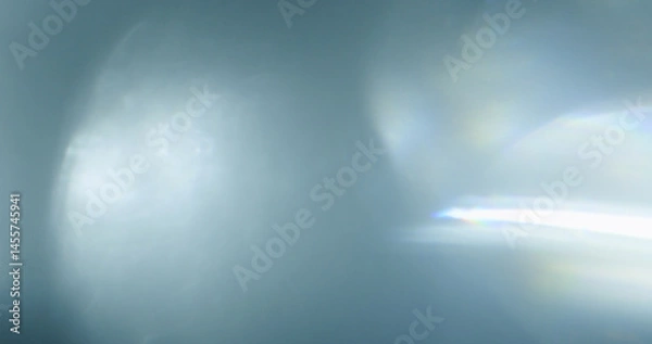 Obraz real lens flare through glass effects for overlay