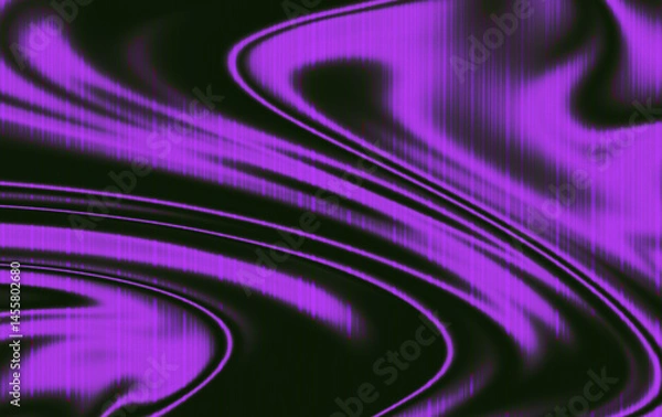 Fototapeta Saturated liquide background in 2yk style with glow effect. Grunge noisy style design