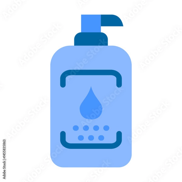 Fototapeta Shower Gel Vector Design Icon Style