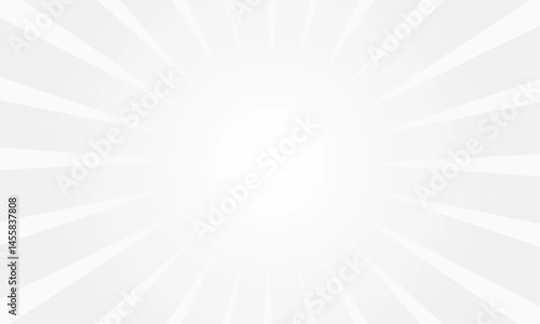Obraz white gradient ray burst dot style background vector design
