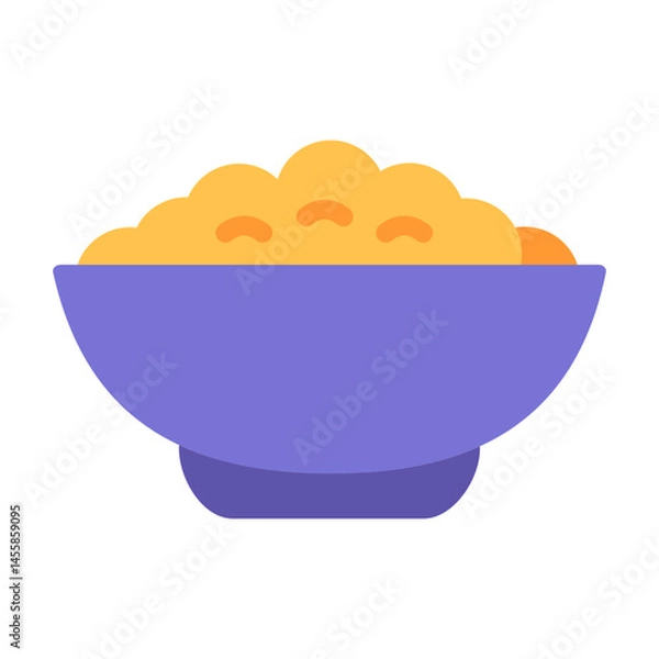 Fototapeta Porridge Vector Design Icon Style