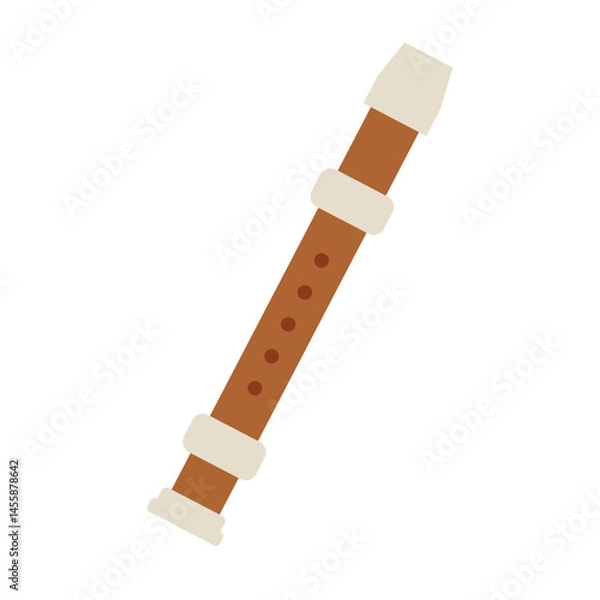 Fototapeta Flat design recorder icon. Vector.