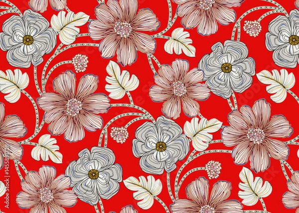 Fototapeta new allover creation design pattern