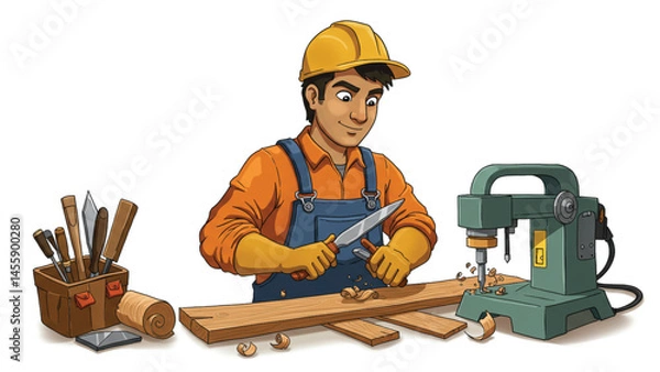 Obraz A CARPENTRY SERVICE PERFORMING CARPENTRY CARPENTRY SERVICE