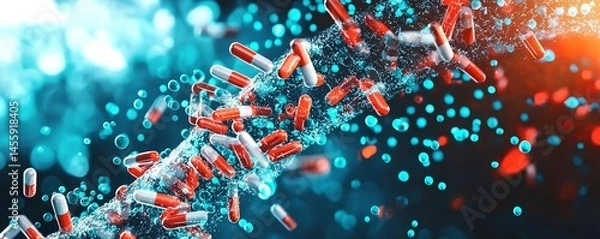Fototapeta Exploring the future of pharmacogenomics in personalized medicine.