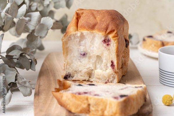 Fototapeta 美味しそうな食パン