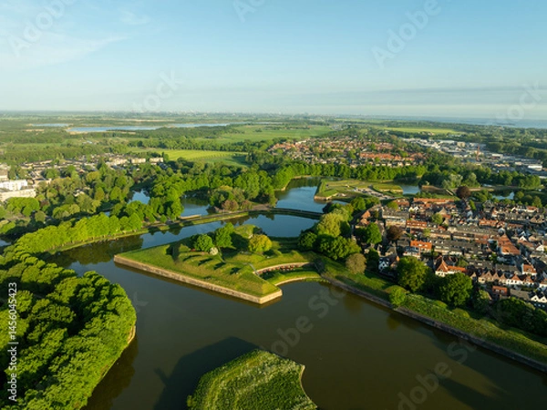 Obraz fortified town in the Netherlands