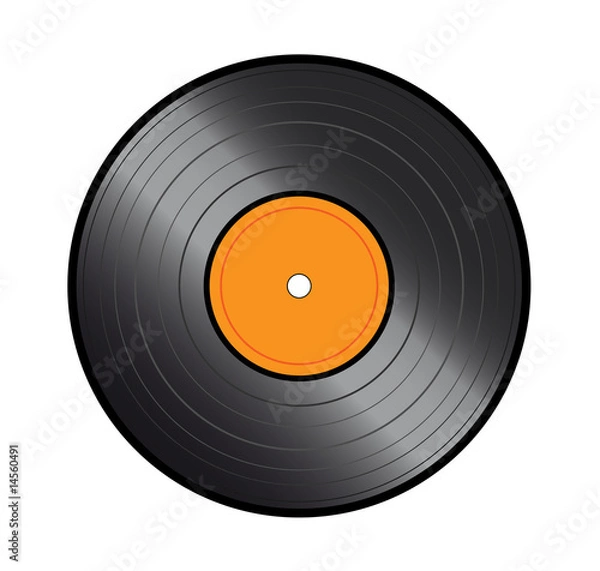 Obraz Vinyl icon