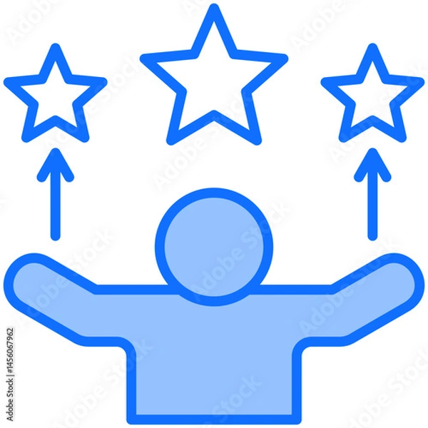 Fototapeta Self Improvement Icon