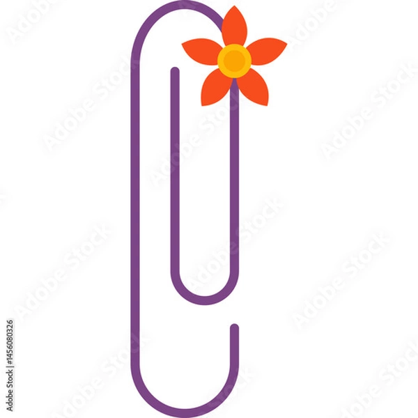 Obraz Cute Paperclip