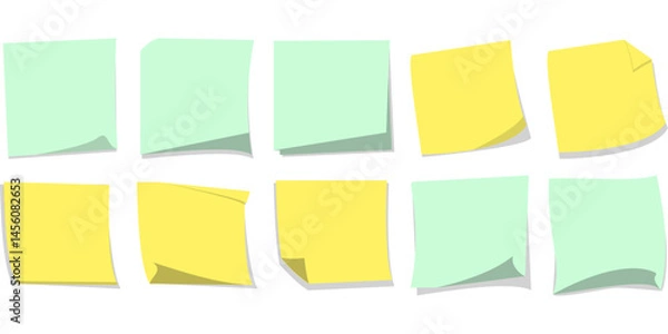 Obraz Blank Sticky Note 
