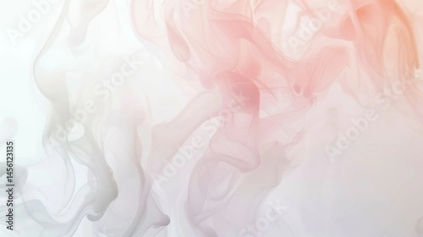 Obraz Abstract representation of flowing colors in soft hues showcasing smooth transitions and delicate patterns