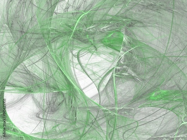 Fototapeta Abstract grunge dirty green background on white backdrop