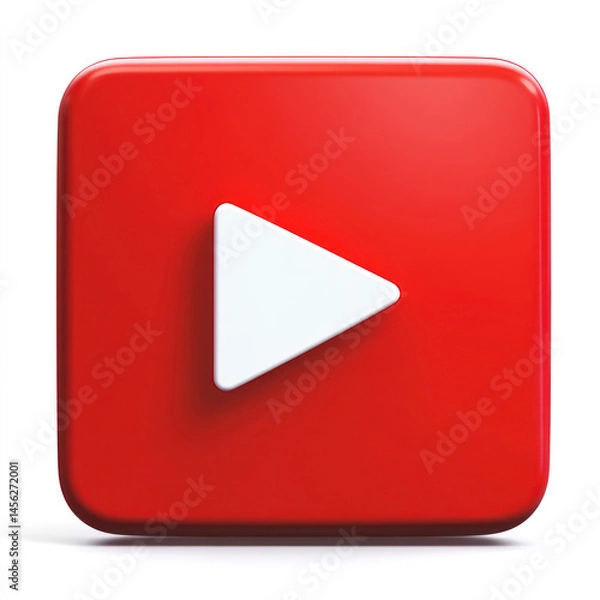 Fototapeta red arrow button