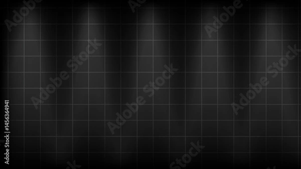 Obraz Dark Grid Spotlight Background