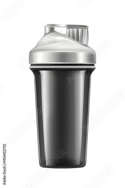 Fototapeta Shaker bottle on transparent background